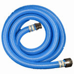 MI CONVEYANCE SOLUTIONS XTRMEFLX Suction Hose Assembly, Poly Cam Lock, Blue, 2 In. x 50 Ft. HARDWARE & FARM SUPPLIES MI CONVEYANCE SOLUTIONS