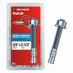 ITW BRANDS 3/4" x 5-1/2" Wedge Anchor 10-Ct.