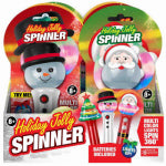 SHAWSHANK LEDZ Holiday Jolly Spinner, Lights Spin 360 Degrees, Santa or Snowman