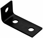 ASSA ABLOY AMERICAS RESIDENTIALI NC Corner Brace, Black Steel, 3-1/2 In.