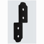 ASSA ABLOY AMERICAS RESIDENTIALI NC Hartley Collection Decorative Joist Tie, Black, 1-1/2 x 3 x 10 In.