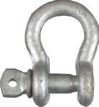 ASSA ABLOY AMERICAS RESIDENTIALI NC Galvanized Anchor Shackle with Screw Pin, 5/16 In.