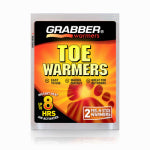 GRABBER WARMER Grabber Warmers TWES Adhesive Toe Warmer, Specifications: 100 deg F Average, 107 deg F Max, 6 hr Continuous Warmth CLOTHING, FOOTWEAR & SAFETY GEAR GRABBER WARMER
