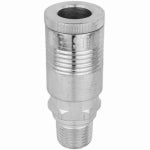 MILTON INDUSTRIES G-Style Air Tool Coupler, Steel, 1/2 In. MNPT TOOLS MILTON INDUSTRIES
