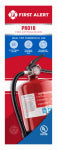 FIRST ALERT First Alert PRO10 Rechargeable Fire Extinguisher, 10 lb, Monoammonium Phosphate, 4-A:60-B:C Class, Wall HARDWARE & FARM SUPPLIES FIRST ALERT