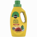 MIRACLE-GRO Miracle-Gro 3001502 All-Purpose Plant Food, 32 oz, Bottle, Liquid, 12-4-8 N-P-K Ratio LAWN & GARDEN MIRACLE-GRO