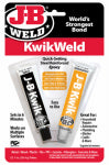 J-B WELD CO KwikWeld Fast Bonding Epoxy, 2 oz. Total