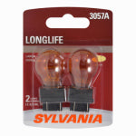 OSRAM SYLVANIA INC 3057A Long Life Miniature Amber Bulb, 3057ALL BP2, 2-Pk.