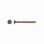 WESTERN BUILDERS SUPPLY 8 x 1" YTX Gold Zinc T-20 Flat Head Interior Multi-Purpose Wood Screw, 1 lb Bucket HARDWARE & FARM SUPPLIES WESTERN BUILDERS SUPPLY