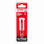 MILWAUKEE Milwaukee Diamond Plus 49-56-0507 Hole Saw, 5/16 in Dia, 1 in D Cutting, 5/8-18 Arbor, Diamond Grit Cutting Edge TOOLS MILWAUKEE