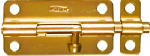ASSA ABLOY AMERICAS RESIDENTIALI NC Door Barrel Bolt, Dull Brass, 4 In. HARDWARE & FARM SUPPLIES ASSA ABLOY AMERICAS RESIDENTIALI NC