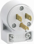 LEVITON MFG CO 15A WHT 3WIRE CORD PLUG ELECTRICAL LEVITON MFG CO