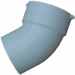 IPEX USA LLC PVC Pipe Sewer & Drain 45-Degree Street Elbow, 4 In.
