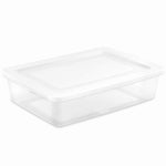 STERILITE 28QT StorageBox/WHT Lid
