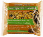 WILDLIFE SCIENCES LLC Suet Cake, Woodpecker Crunch, 8 oz. Bar