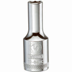DEWALT DEWALT DWMT70840OSP Drive Hand Socket, 1/4 in Socket, 3/8 in Drive, 6-Point, Steel, Polished Chrome Vanadium TOOLS DEWALT