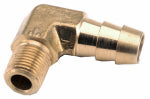 ANDERSON METALS CORP Pipe Fitting, Barb Insert Elbow, 90-Degree, Lead Free Brass, 1/4 Hose x 1/4 In. MPT PLUMBING, HEATING & VENTILATION ANDERSON METALS CORP