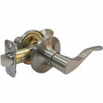 TAIWAN FU HSING INDUSTRIAL CO Reversible Bergamo Passage Wave Lever Lockset, Satin Nickel