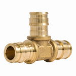 SHARKBITE/CASH ACME SharkBite PEX-A Brass 1/2 In. x 1/2 In. x 1/2 In. Tee