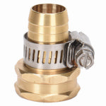 YUYAO ZHONGYU IRRIGATION PRODUCTS 3/4 In. Female Hose Mender, Barb Style