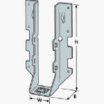 SIMPSON STRONG-TIE Simpson Strong-Tie LUS LUS210-3Z Joist Hanger, 8-3/16 in H, 2 in D, 4-5/8 in W, 2 x 10 in, Steel, ZMAX HARDWARE & FARM SUPPLIES SIMPSON STRONG-TIE
