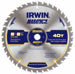 IRWIN Irwin Marathon 14053 Table Saw Blade, 8-1/4 in Dia, 5/8 in Arbor, 40-Teeth, Carbide Cutting Edge TOOLS IRWIN