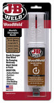 J-B WELD CO WoodWeld Quick Setting Wood Epoxy Syringe, 25 ml.