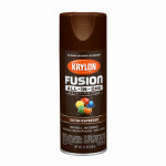 KRYLON Krylon K02738007 Spray Paint, Satin, Espresso, 12 oz, Can PAINT KRYLON