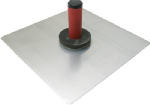 MARSHALLTOWN Marshalltown 1D Hawk, 13 in L Blade, 13 in W Blade, Aluminum, DuraSoft Handle BUILDING MATERIALS MARSHALLTOWN