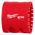 MILWAUKEE Milwaukee Diamond Max 49-56-5645 Hole Saw, 2 in Dia, 1-1/2 in D Cutting, 5/8-18 Arbor, 4 TPI, Diamond Cutting Edge TOOLS MILWAUKEE