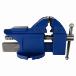 IRWIN Irwin 2026303 Bench Vise, 4 in Jaw Opening, 4-1/2 in W Jaw, 2-3/8 in D Throat, Cast Iron/Steel, Pipe Jaw TOOLS IRWIN