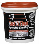 DAP DAP 12140 Lightweight Spackling, White, 0.5 pt Tub PAINT DAP