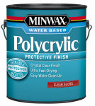 MINWAX COMPANY, THE Polycrylic Protective Finish, Gloss Clear, 1-Gallon PAINT MINWAX COMPANY, THE