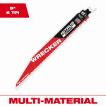 MILWAUKEE ELECTRIC TOOL CORP Sawzall Wrecker Reciprocating Saw Blade, Nitrus Carbide Teeth, 6 TPI, 9 In.