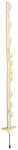 GALLAGHER POWER FENCE, Gallagher G72413 Tread-In Double Foot Post, 39 in OAH, Plastic, White HARDWARE & FARM SUPPLIES GALLAGHER POWER FENCE,