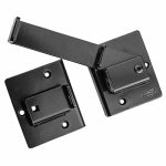 ASSA ABLOY AMERICAS RESIDENTIALI NC Gate Latch, Heavy-Duty, Black