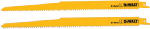 DEWALT DEWALT DW4804-2 Reciprocating Saw Blade, Bi-Metal, Applicable Materials: Wood, 3/4 in W, 12 in L, 6 TPI TOOLS DEWALT