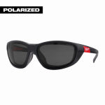 MILWAUKEE ELECTRIC TOOL CORP High Performance Safety Glasses, Polarized Lenses, Removeable Gasket