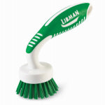 THE LIBMAN COMPANY Libman 42 Kitchen Brush, 13/16 in L Trim, 2 in W Brush, Pet Bristle, 6-3/4 in L, Green/White CLEANING & JANITORIAL SUPPLIES THE LIBMAN COMPANY