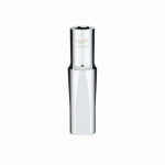 MILWAUKEE Milwaukee 45-34-9136 Socket, 12 mm Socket, Deep Socket, 0.85 in OAL, 1/2 in Drive, 6-Point, Chrome Vanadium Steel TOOLS MILWAUKEE
