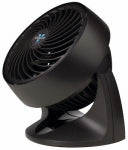 MerchSource Vortex Air Circulator Fan, Compact, Black, 9 In.