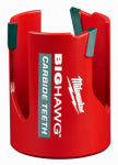 MILWAUKEE Milwaukee Big Hawg 49-56-9210 Hole Saw, 2-1/8 in Dia, 2-7/16 in D Cutting, 5/8-18 Arbor, 3 TPI TOOLS MILWAUKEE