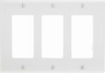 LEVITON MFG CO WHT 3-GFI WALL PLATE ELECTRICAL LEVITON MFG CO