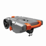 CAMCO MFG Camco Rhino Camper/RV Portable Waste Tank ��� 28-Gallon ��� Features Large Heavy-Duty No-Flat Wheels & Built-In Gate Valve ��� Includes Removable Steel Tow Adapter, 3' RV Sewer Hose, & More RV Accessories AUTOMOTIVE CAMCO MFG