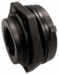 ANDERSON METALS CORP Pipe Fitting, Schedule 40 PVC Bulkhead Fitting, 1-1/2 In.