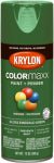 KRYLON Krylon K05517007 Enamel Spray Paint, 12 oz Can, 25 sq-ft Coverage Area, Solvent Base, Gloss, Emerald Green PAINT KRYLON
