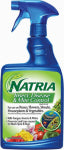 NATRIA Natria 707100D RTU Insecticide, Liquid, Spray Application, Flowers, Houseplants, Roses, Shrubs, Vegetables, 24 oz LAWN & GARDEN NATRIA