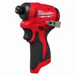 MILWAUKEE ELECTRIC TOOL CORP M12 Cordless Subcompact Impact Driver, Brushless Motor, 1/4 In., TOOL ONLY TOOLS MILWAUKEE ELECTRIC TOOL CORP