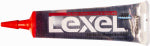 SASHCO SEALANTS Lexel Caulk, Clear, 5-oz. Squeeze Tube