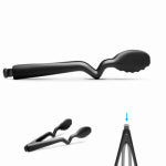 DREAMFARM Dreamfarm Black Clongs Lite 10.5 - Click Lock One-Handed Tongs HOUSEWARES DREAMFARM